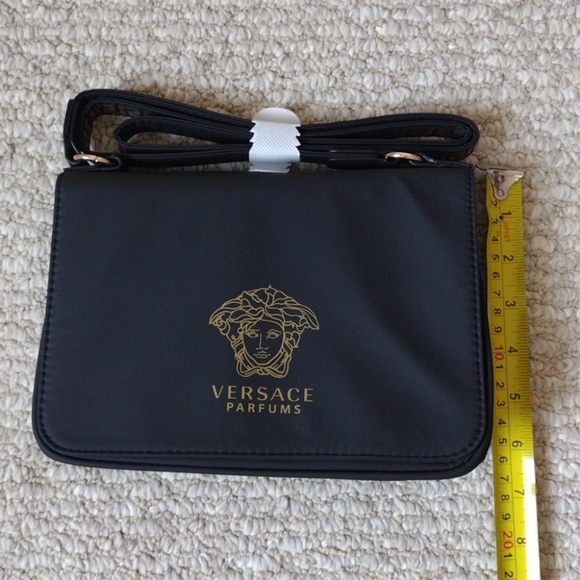 Versace parfums crossbody purse and clip-on - Picture 12 of 16